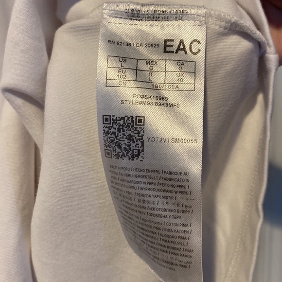 GUESS ORIGINALS X 88RISING Mens Long T-Shirt Sz Large - Picture 5 of 5